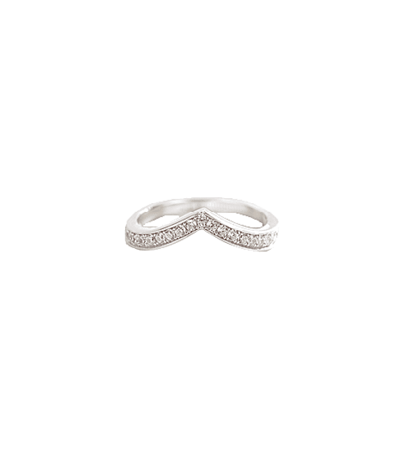 Now We Are Breaking Up Ha Young-Eun (Song Hye Kyo) Inspired Ring 004 - Pattern B / Silver - Rings