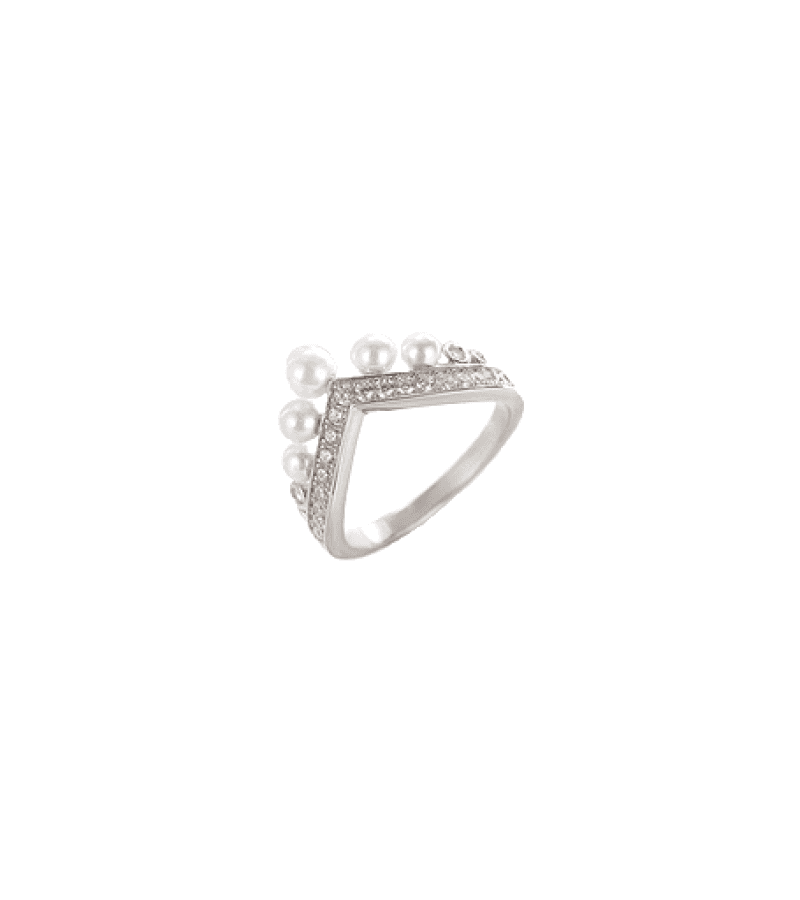 Now We Are Breaking Up Ha Young-Eun (Song Hye Kyo) Inspired Ring 004 - Pattern C / Silver - Rings