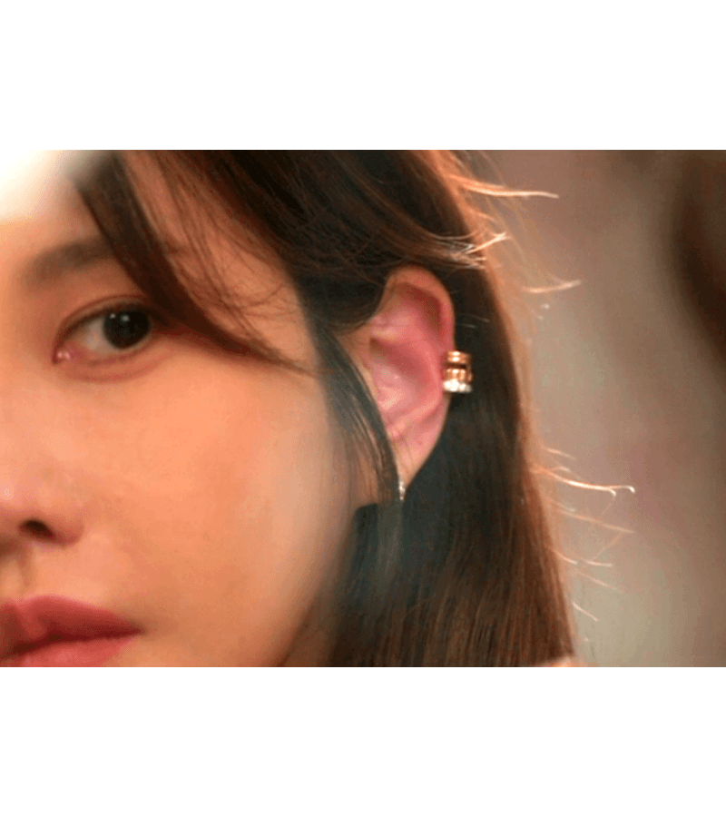 Pandora: Beneath the Paradise Hong Tae-ra (Lee Ji-ah) Inspired Ear Cuff 001 - One Piece Only / Ear Cuff (No Piercings) / Gold - Earrings