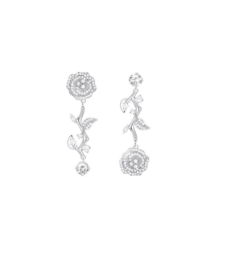 Pandora: Beneath the Paradise Hong Tae-ra (Lee Ji-ah) Inspired Earrings 001 - ONE SIZE ONLY / Pattern B / Silver - Earrings