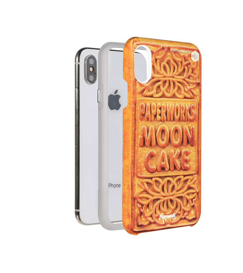 Paperworks Moon Cake iPhone Case - White Soft Surface Material / iPhone X - iPhone Case