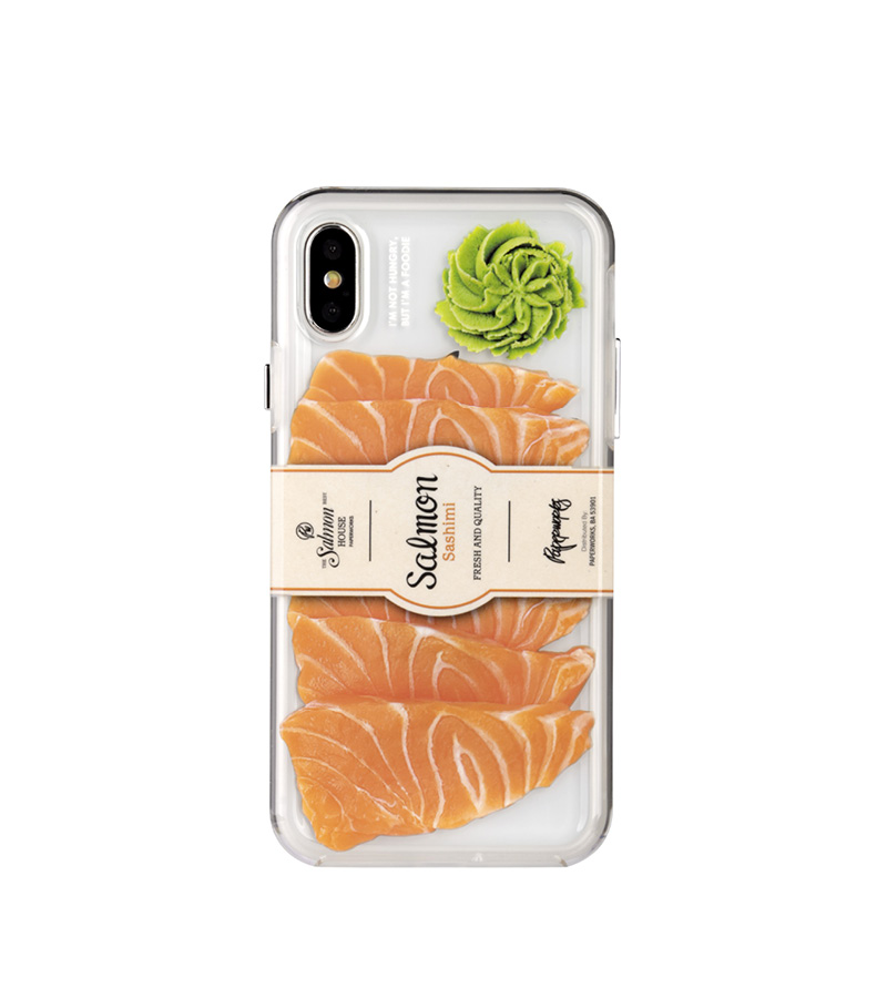 Paperworks Salmon Sashimi iPhone Case - iPhone Case