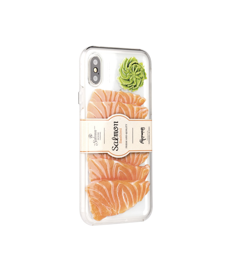 Paperworks Salmon Sashimi iPhone Case - iPhone Case