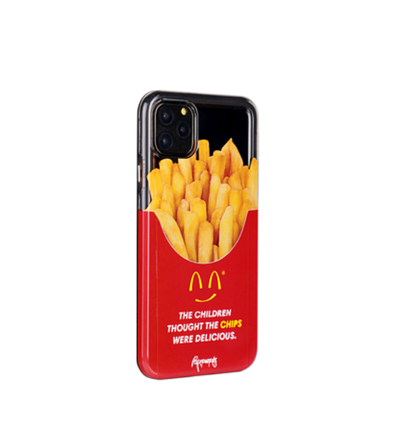 Paperworks® Mcd Inspired iPhone 11 Case - Black Soft Surface Material / iPhone 11 Pro - iPhone Case