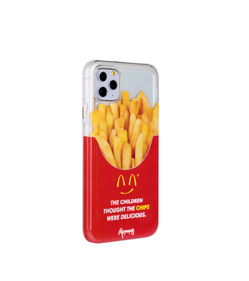 Paperworks® Mcd Inspired iPhone 11 Case - White Soft Surface Material / iPhone 11 Pro - iPhone Case