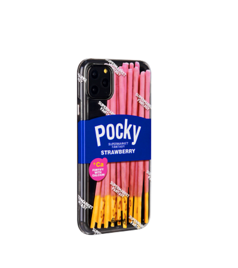 Paperworks® Pocky iPhone 11 Case - Black Soft Surface Material / iPhone 11 Pro - iPhone Case