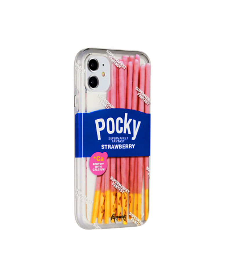 Paperworks® Pocky iPhone 11 Case - White Soft Surface Material / iPhone 11 - iPhone Case