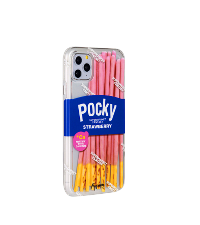 Paperworks® Pocky iPhone 11 Case - White Soft Surface Material / iPhone 11 Pro - iPhone Case