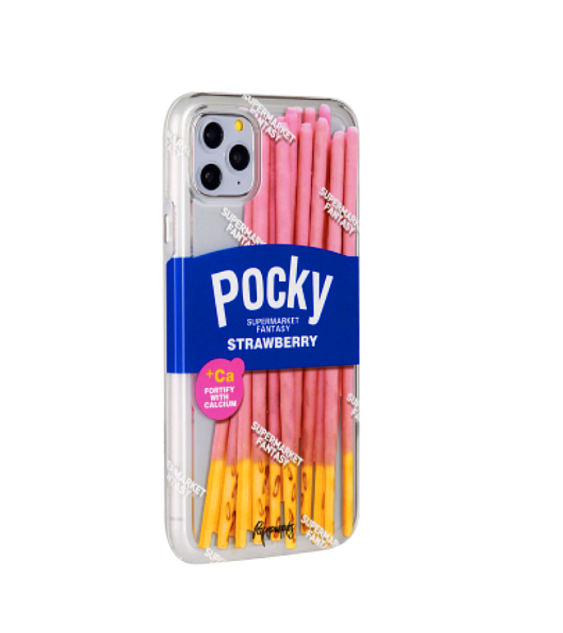 Paperworks® Pocky iPhone 11 Case - White Soft Surface Material / iPhone 11 Pro Max - iPhone Case
