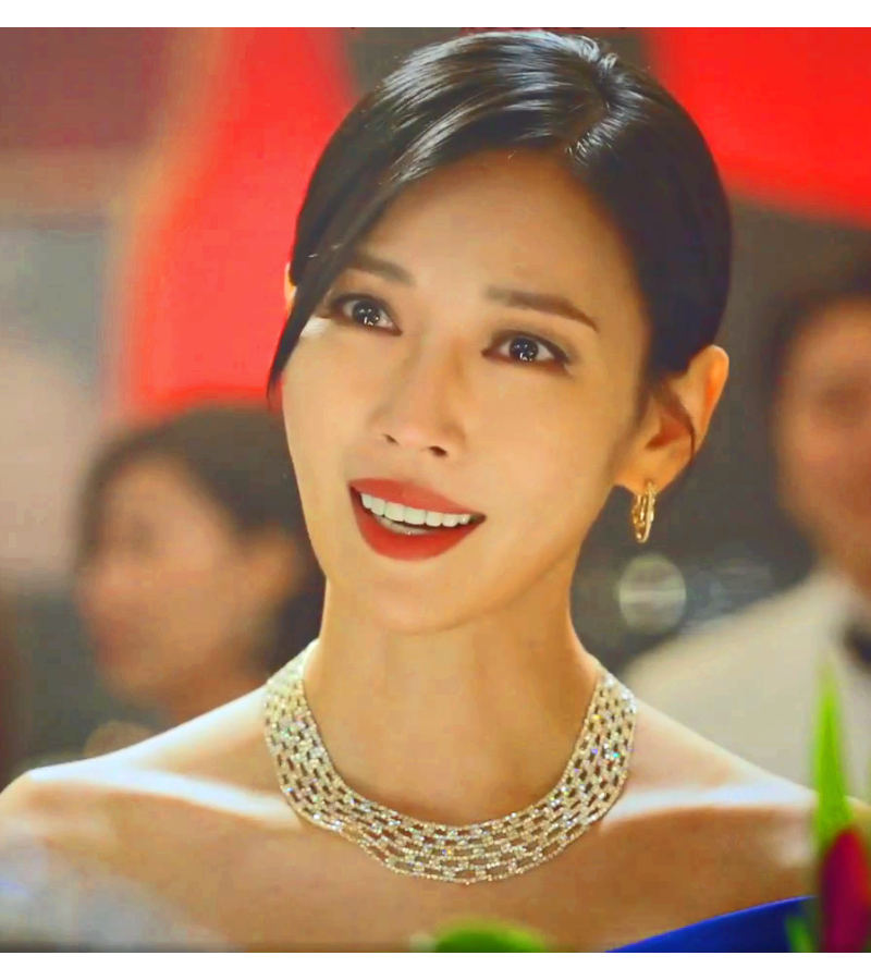Penthouse 2 Cheon Seo-jin (Kim So-yeon) Inspired Earrings 002 - ONE SIZE ONLY / Gold - Earrings