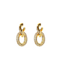 Penthouse 2 Cheon Seo-jin (Kim So-yeon) Inspired Earrings 003 - ONE SIZE ONLY / Gold - Earrings