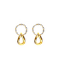 Penthouse 2 Cheon Seo-jin (Kim So-yeon) Inspired Earrings 004 - ONE SIZE ONLY / Gold - Earrings