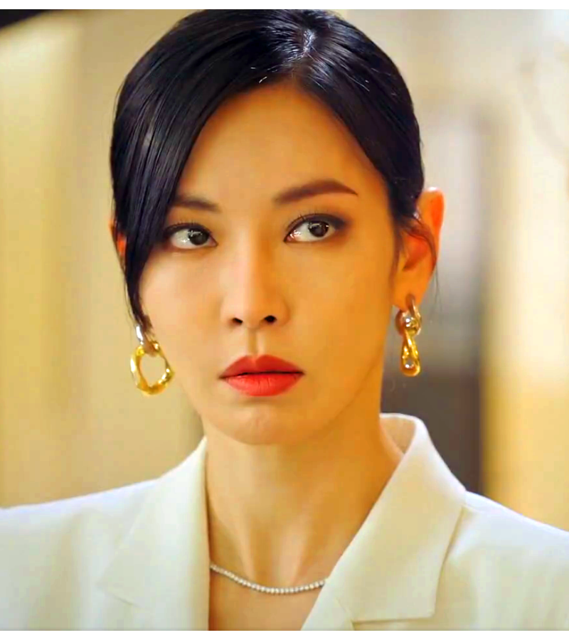 Penthouse 2 Cheon Seo-jin (Kim So-yeon) Inspired Earrings 005 - ONE SIZE ONLY - Earrings