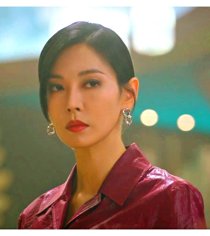 Penthouse 2 Cheon Seo-jin (Kim So-yeon) Inspired Earrings 011 - ONE SIZE ONLY / Silver - Earrings