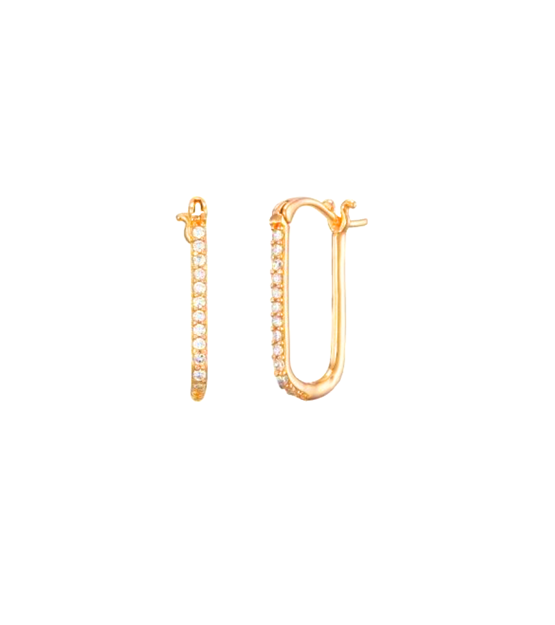 Penthouse 2 Cheon Seo-jin (Kim So-yeon) Inspired Earrings 017 - ONE SIZE ONLY / Gold - Earrings