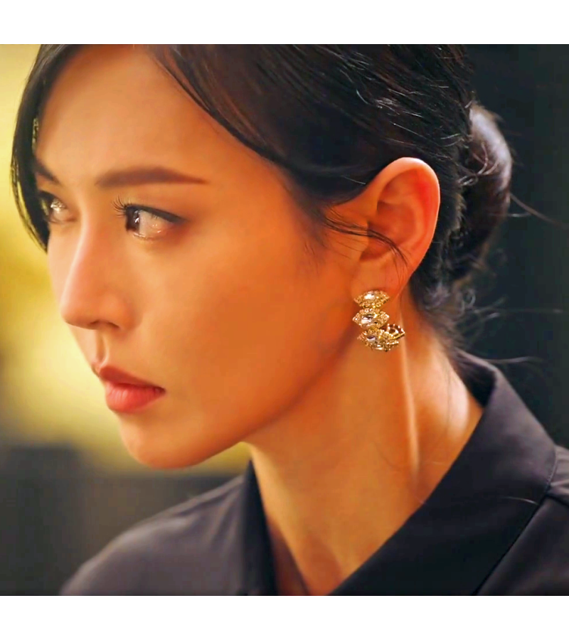 Penthouse 2 Cheon Seo-jin (Kim So-yeon) Inspired Earrings 018 - Earrings