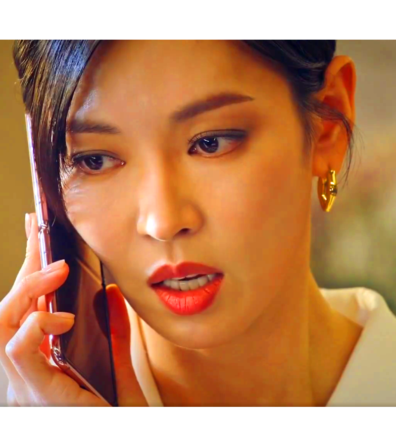 Penthouse 2 Cheon Seo-jin (Kim So-yeon) Inspired Earrings 019 - ONE SIZE ONLY / Gold - Earrings