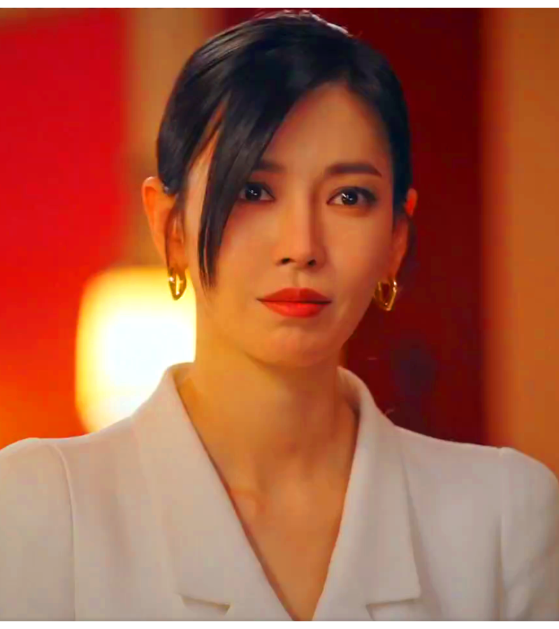Penthouse 2 Cheon Seo-jin (Kim So-yeon) Inspired Earrings 019 - ONE SIZE ONLY / Gold - Earrings