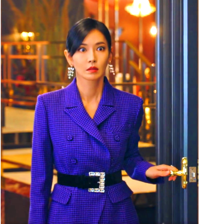 Penthouse 2 Cheon Seo-jin (Kim So-yeon) Inspired Earrings 022 - ONE SIZE ONLY / Silver - Earrings