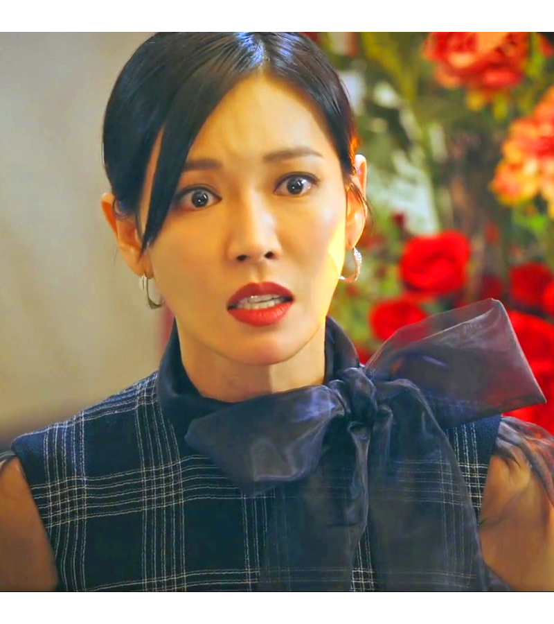 Penthouse 2 Cheon Seo-jin (Kim So-yeon) Inspired Earrings 023 - ONE SIZE ONLY / Silver - Earrings