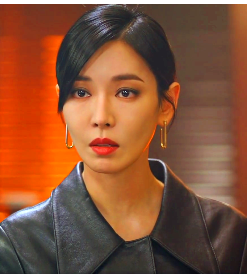 Penthouse 2 Cheon Seo-jin (Kim So-yeon) Inspired Earrings 024 - ONE SIZE ONLY / Gold - Earrings