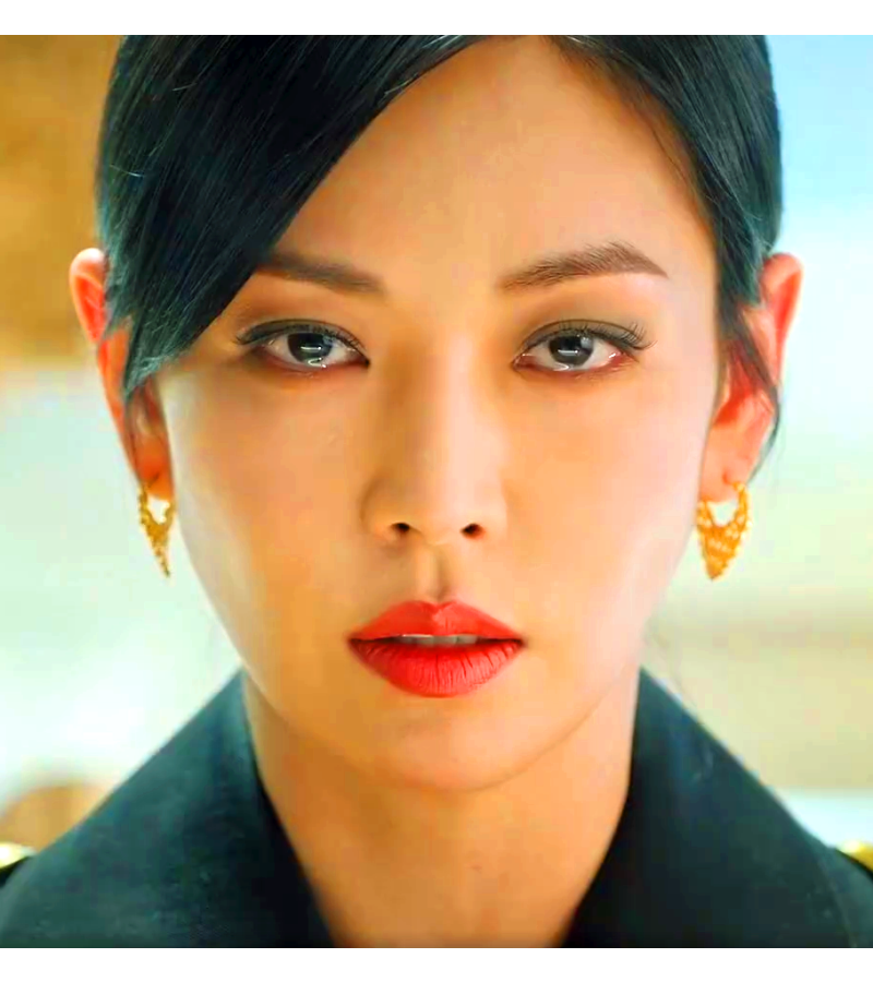Penthouse 2 Cheon Seo-jin (Kim So-yeon) Inspired Earrings 030 - ONE SIZE ONLY / Gold - Earrings