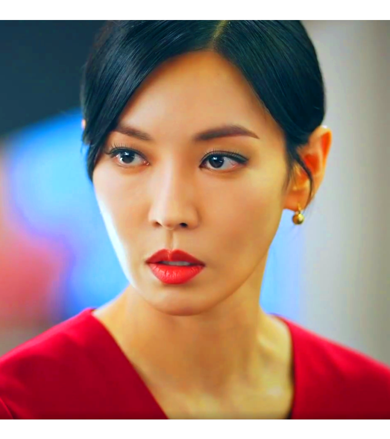 Penthouse 2 Cheon Seo-jin (Kim So-yeon) Inspired Earrings 031 - ONE SIZE ONLY / Gold - Earrings