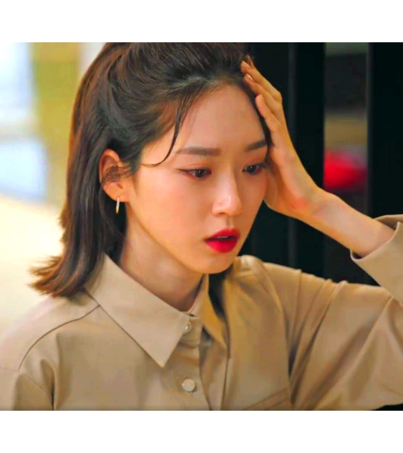 Penthouse 2 Joo Seok-kyung (Han Ji-hyun) Inspired Earrings 001 - ONE SIZE ONLY / Gold - Earrings