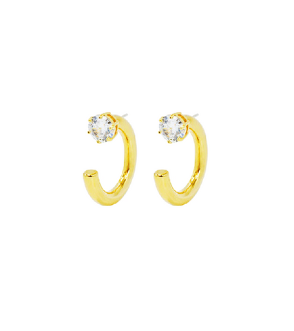 Penthouse Kim So-yeon Inspired Earrings 033 - ONE SIZE ONLY / Gold - Earrings