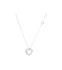 Penthouse 2 Shim Su-ryeon (Lee Ji-ah) Inspired Necklace 001 - Pattern A (Plain) / Silver - Necklace