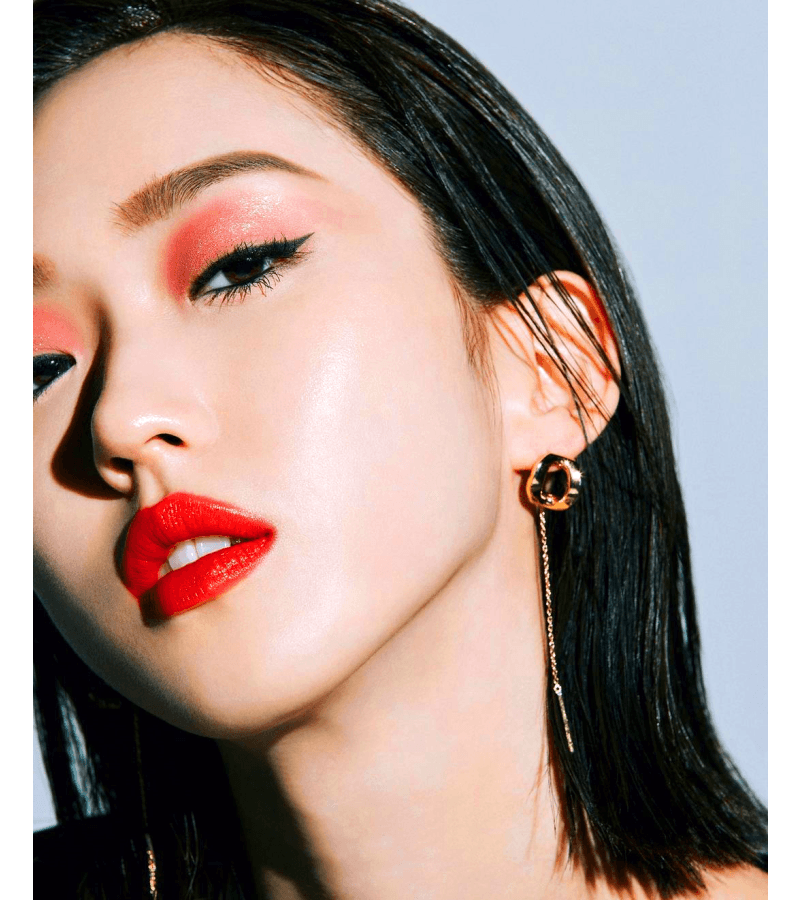Penthouse 3 Joo Seok-kyung (Han Ji-hyun) Inspired Earrings 002 - ONE SIZE ONLY / Gold - Earrings