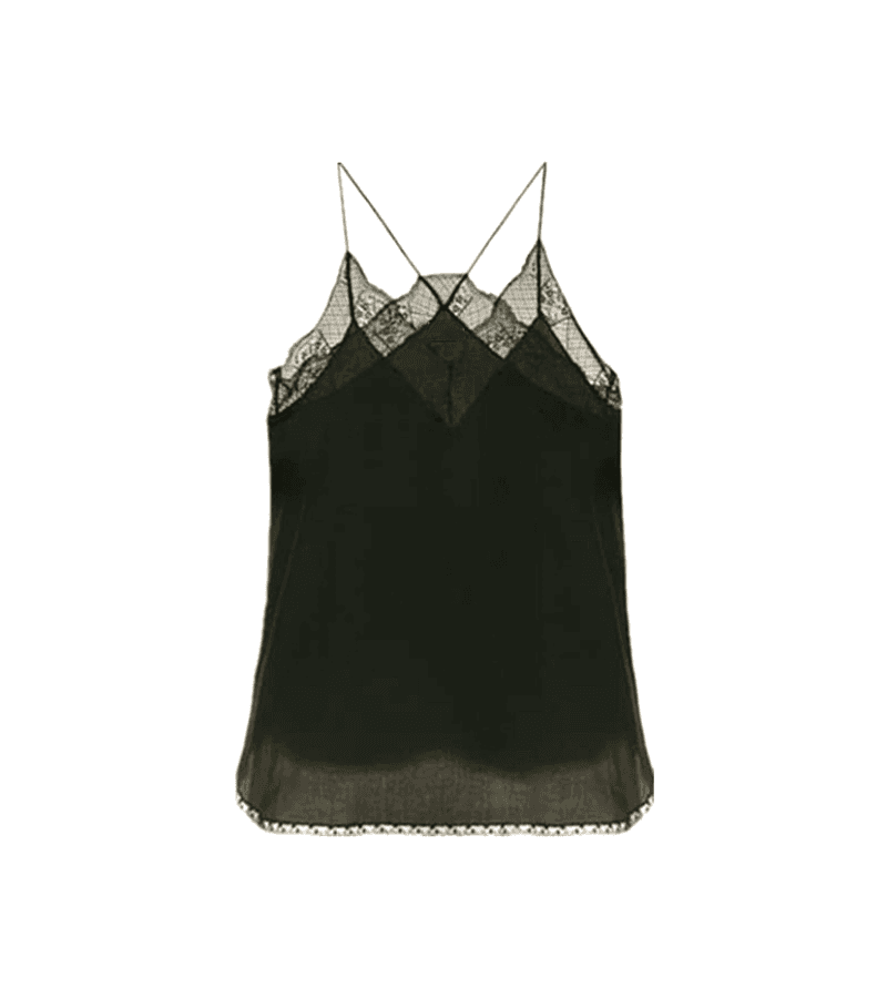 The Moment Black Cami Top