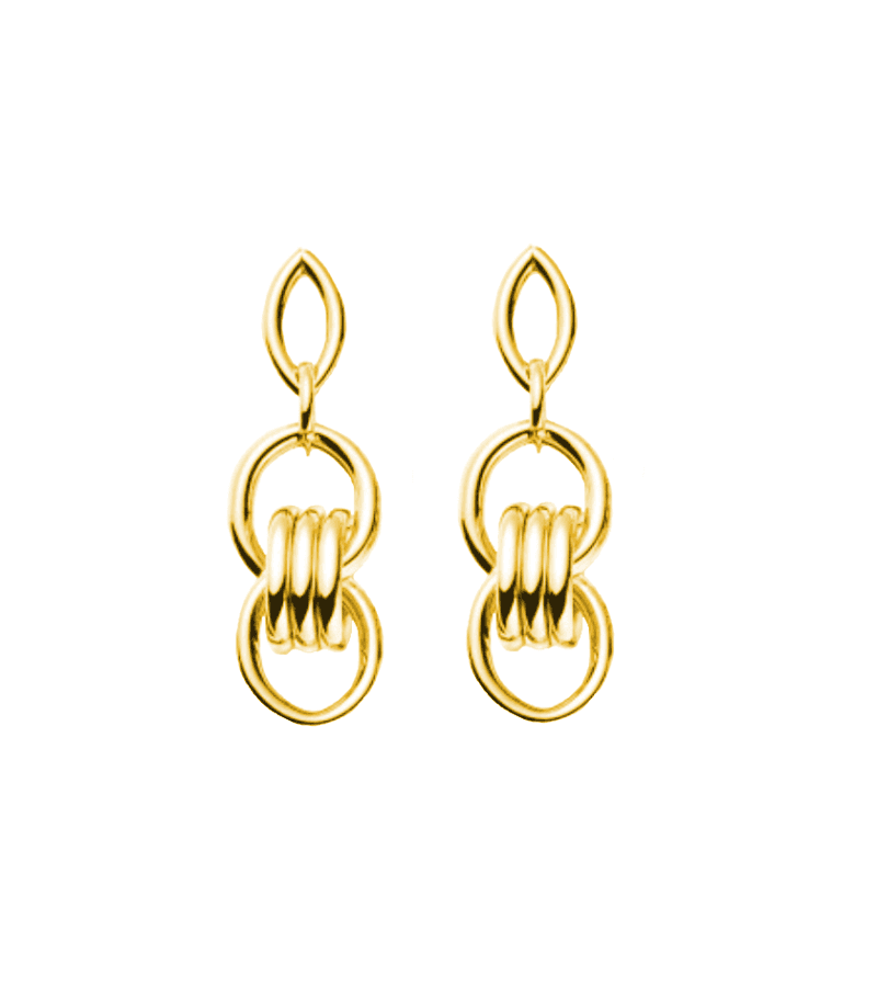The Penthouse Kim So-yeon Inspired Earrings 001 - ONE SIZE ONLY / Gold - Earrings