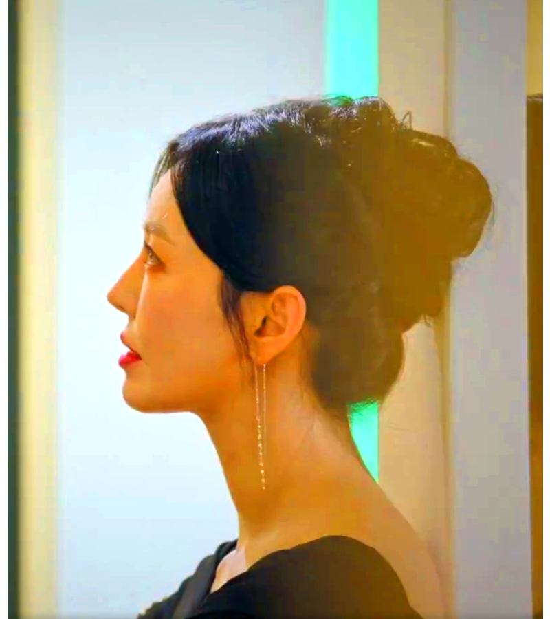 The Penthouse Kim So-yeon Inspired Earrings 005 - ONE SIZE ONLY / Silver - Earrings