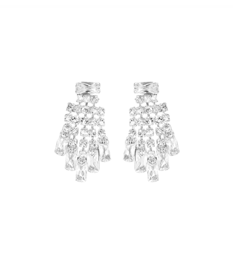 The Penthouse Kim So-yeon Inspired Earrings 008 - ONE SIZE ONLY / Silver - Earrings