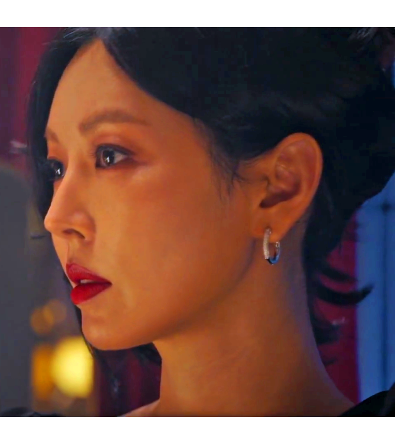 The Penthouse Kim So-yeon Inspired Earrings 010 - ONE SIZE ONLY / Silver - Earrings