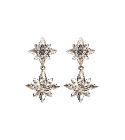 The Penthouse Kim So-yeon Inspired Earrings 013 - ONE SIZE ONLY / Silver - Earrings