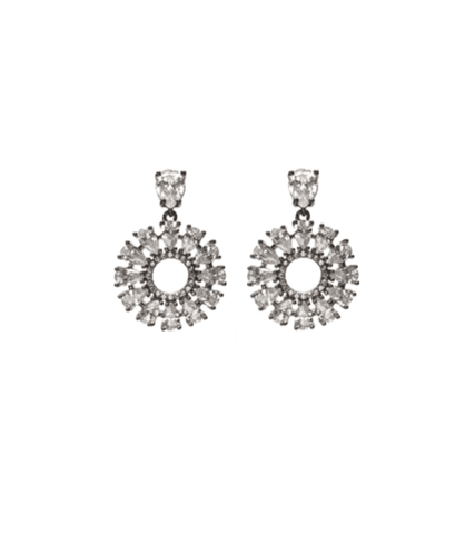 The Penthouse Kim So-yeon Inspired Earrings 014 - ONE SIZE ONLY / Silver - Earrings