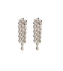 The Penthouse Kim So-yeon Inspired Earrings 015 - ONE SIZE ONLY / Silver - Earrings
