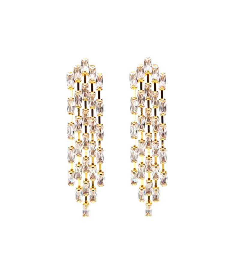 The Penthouse Kim So-yeon Inspired Earrings 018 - ONE SIZE ONLY / Gold - Earrings