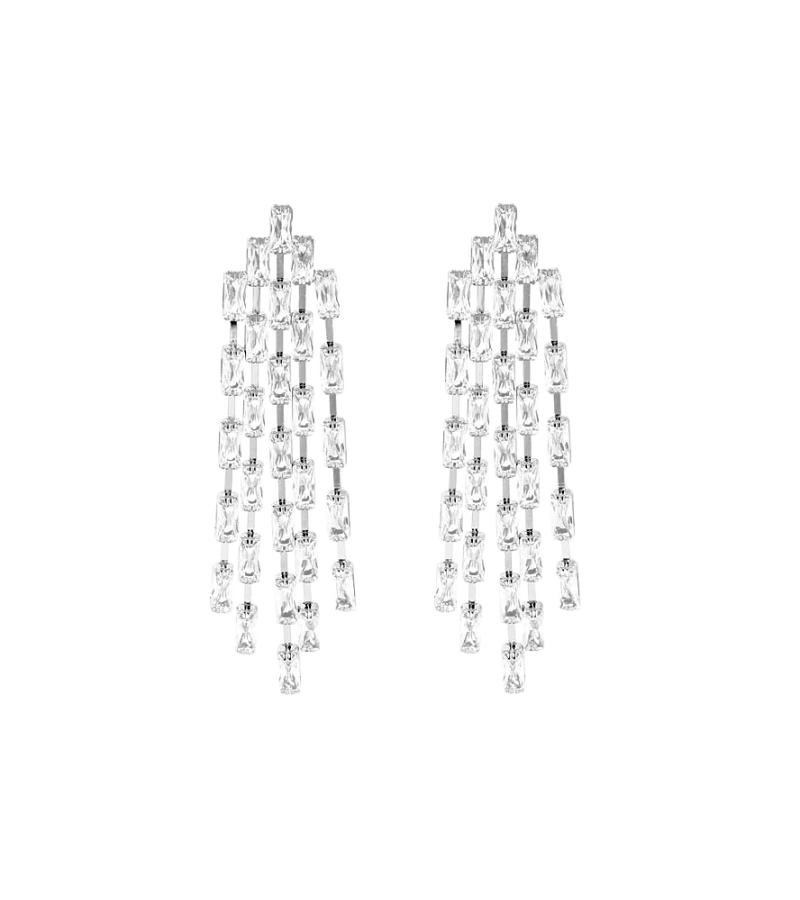 The Penthouse Kim So-yeon Inspired Earrings 018 - ONE SIZE ONLY / Silver - Earrings