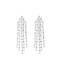 The Penthouse Kim So-yeon Inspired Earrings 018 - ONE SIZE ONLY / Silver - Earrings