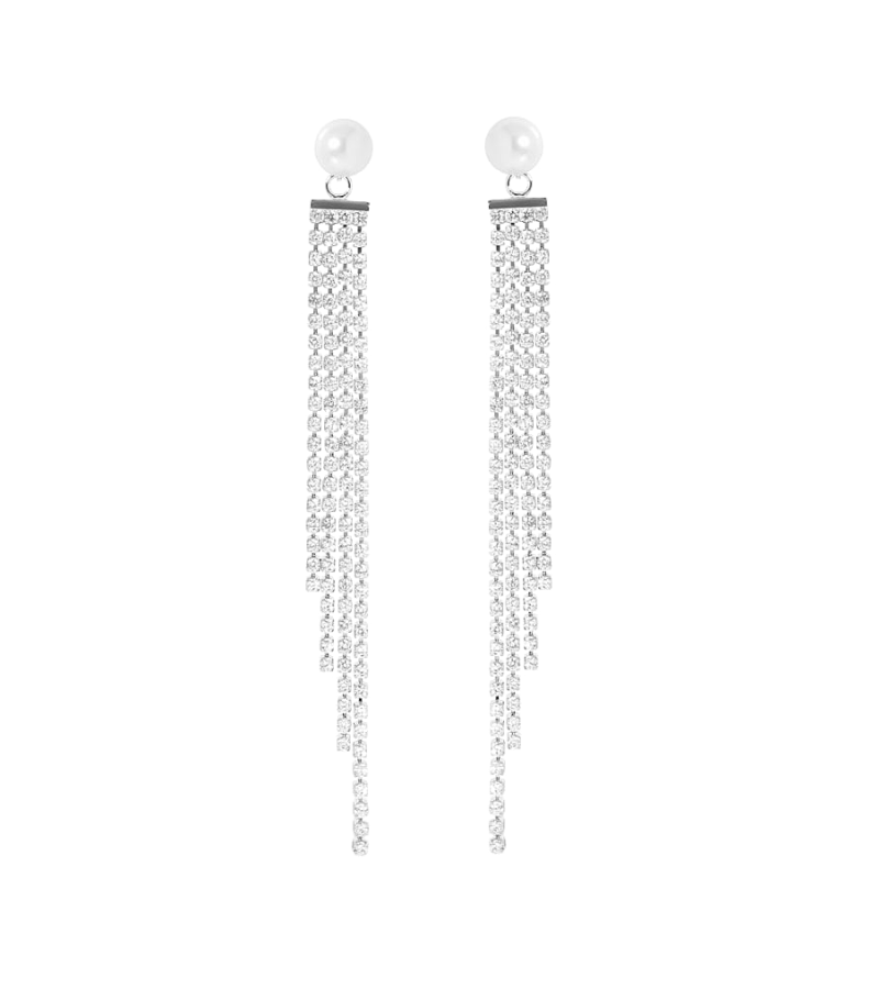 The Penthouse Kim So-yeon Inspired Earrings 027 - ONE SIZE ONLY / Silver - Earrings