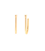 Penthouse Kim So-yeon Inspired Earrings 034 - ONE SIZE ONLY / Gold - Earrings
