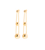 Penthouse Lee Ji-ah Inspired Earrings 003 - ONE SIZE ONLY / Gold - Earrings