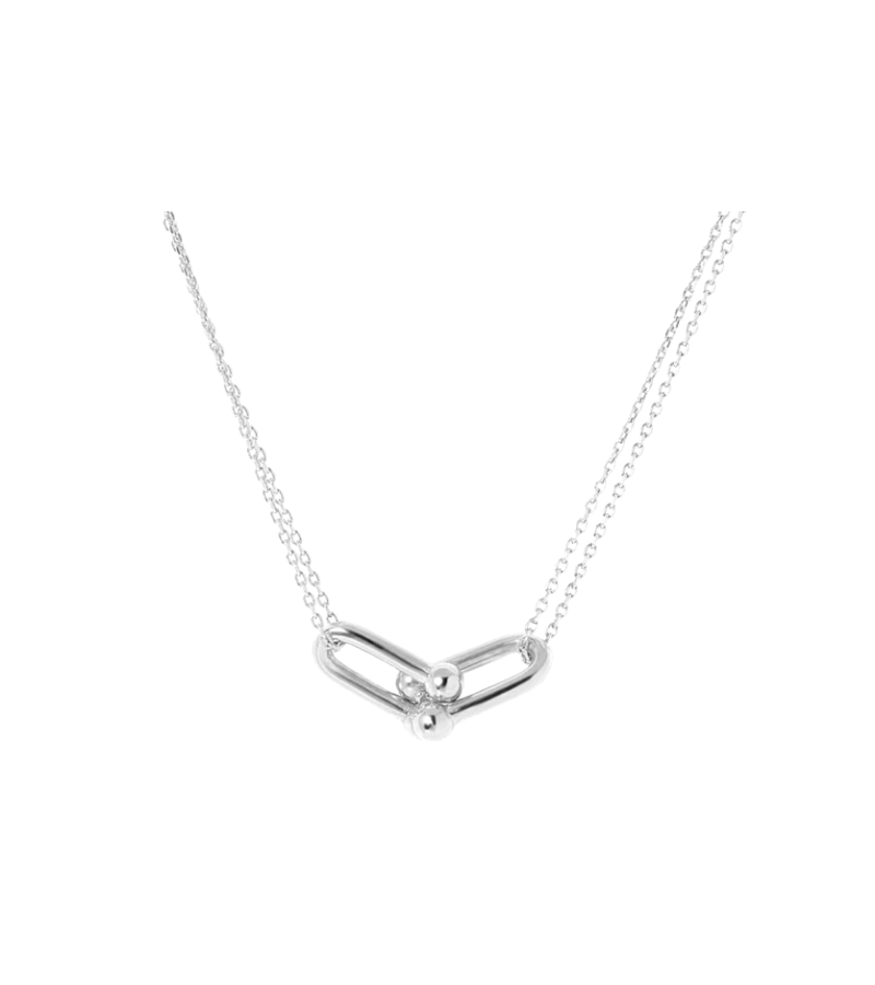 Penthouse Lee Ji-ah Inspired Necklace 002 - ONE SIZE ONLY / Silver - Necklace