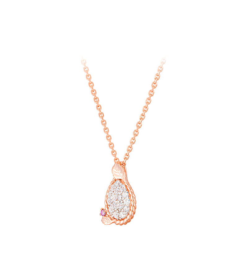 Penthouse Lee Ji-ah Inspired Necklace 005 - ONE SIZE ONLY / Rose Gold - Necklaces