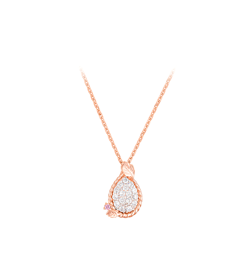 Penthouse Lee Ji-ah Inspired Necklace 005 - ONE SIZE ONLY / Rose Gold - Necklaces