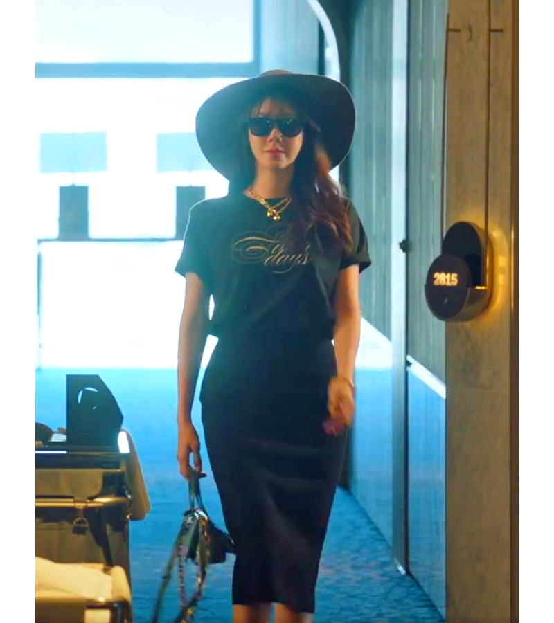 Penthouse Lee Ji-ah Inspired Top and Skirt Set 001 - Dresses
