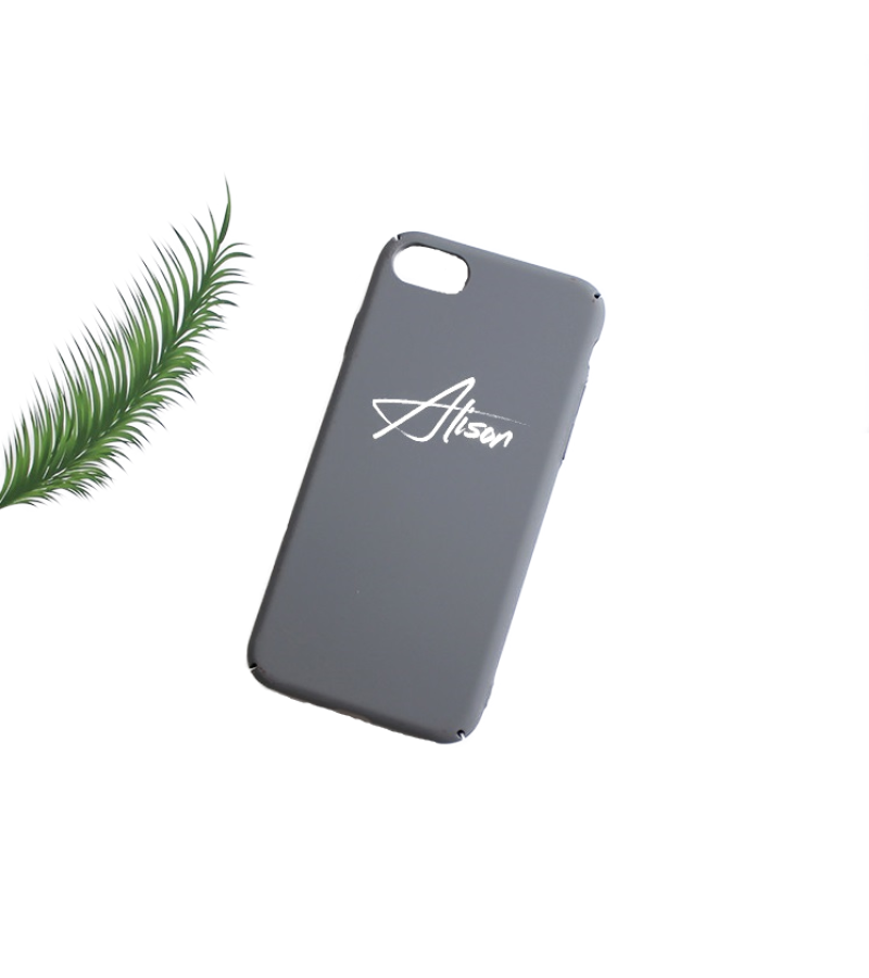 Personalized Name iPhone Case - Gray / iPhone 6 - iPhone Case
